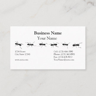 Line of Ants Business Card