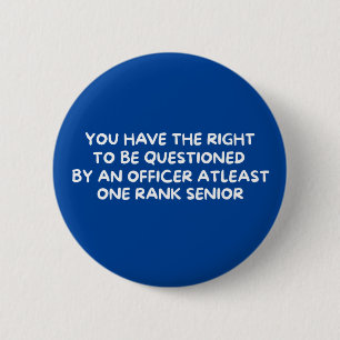 Line of Duty 6 Cm Round Badge
