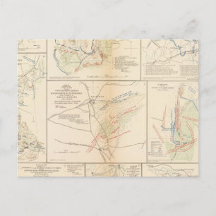 Line of march, 16th AC Postcard