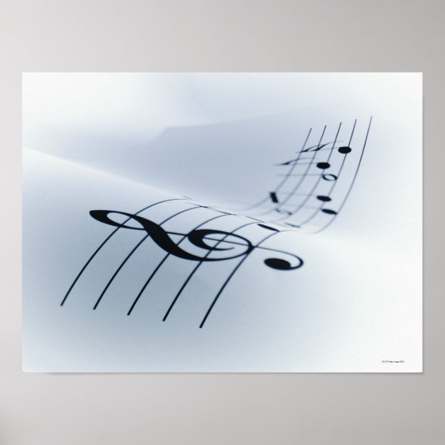 Line of Music Poster (Front)