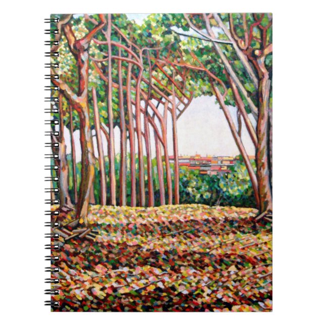 Line of Trees 2009 Notebook (Front)