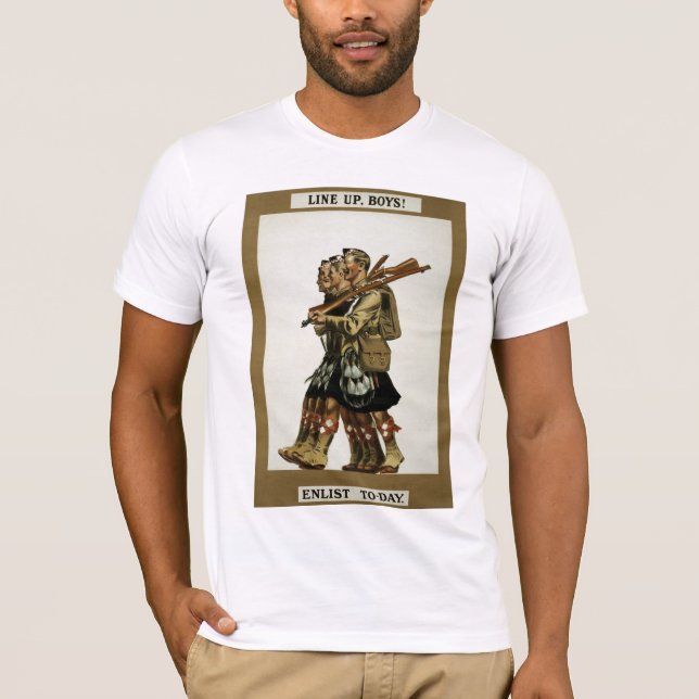 Line Up Boys T-Shirt (Front)