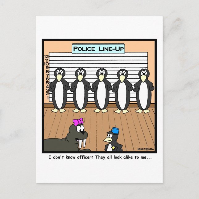 Line-up Postcard (Front)