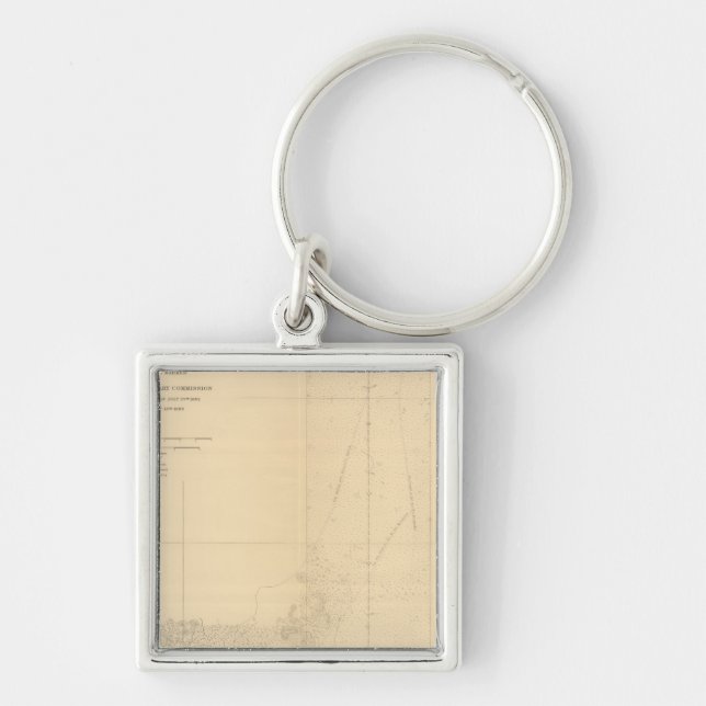 Linea Divisoria Entre Mexico 4 Key Ring (Front)