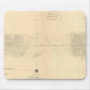 Linea Divisoria Entre Mexico 5 Mouse Mat