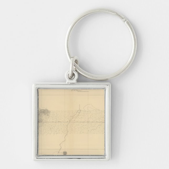 Linea Divisoria Entre Mexico 7 Key Ring (Front)