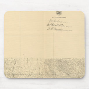 Linea Divisoria Entre Mexico 8 Mouse Mat