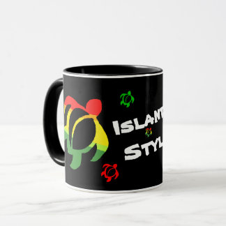 LineA Island Style Honu Rasta Mug