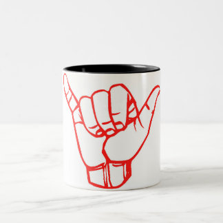 LineA Shaka Two-Tone Coffee Mug