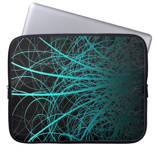 Image of Linear Abstract2 Cool - Laptop Sleeve