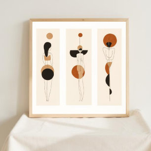 Linear Harmony Poster