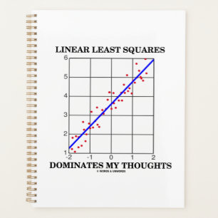 Linear Least Squares Dominates My Thoughts Planner