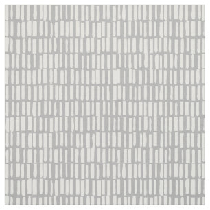Linear, Modern Pattern - Sagamore - Grey Fabric