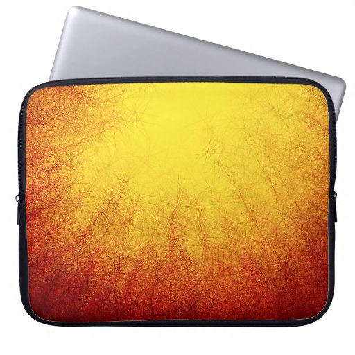 Image of Linear Radial Sunset - Laptop Sleeve