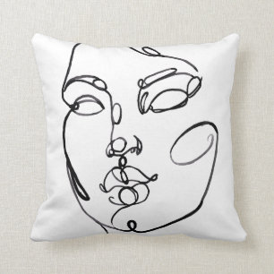 Linear Thoughts - Face Cushion