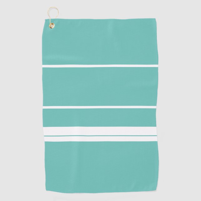 Lined Abstract Artwork Towel (Front)