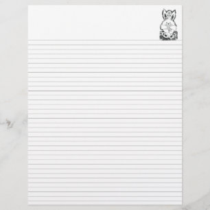 Lined Binder Paper 8.5"x11" Fits Avery Custom