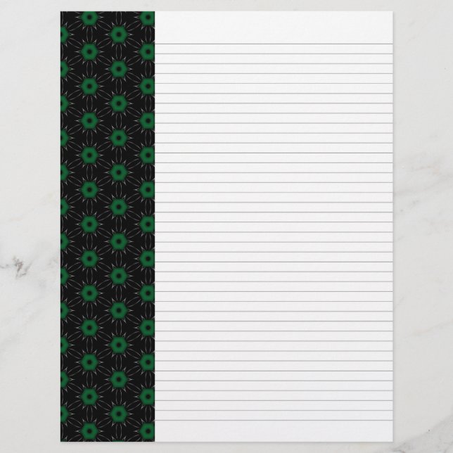 Lined Binder Paper 8.5"x11" Fits Avery Custom (Front)