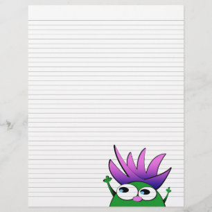 Lined Binder Paper 8.5"x11" Fits Avery Custom