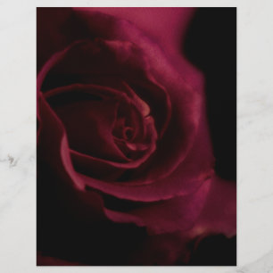 Lined Binder Paper Rose 8.5"x11" Fits Avery Custom