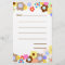 Lined Blank Kids Note Paper