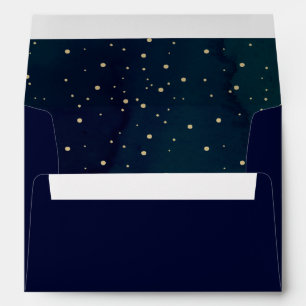 Lined Envelope For Winter Wedding Invitations