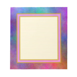 Lined Garden Sunlight Small Note Pad