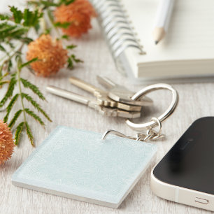 Lined Geometric Key Ring
