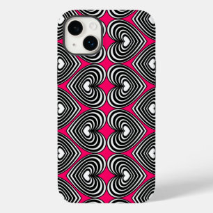 Lined Hearts Case-Mate iPhone 14 Plus Case