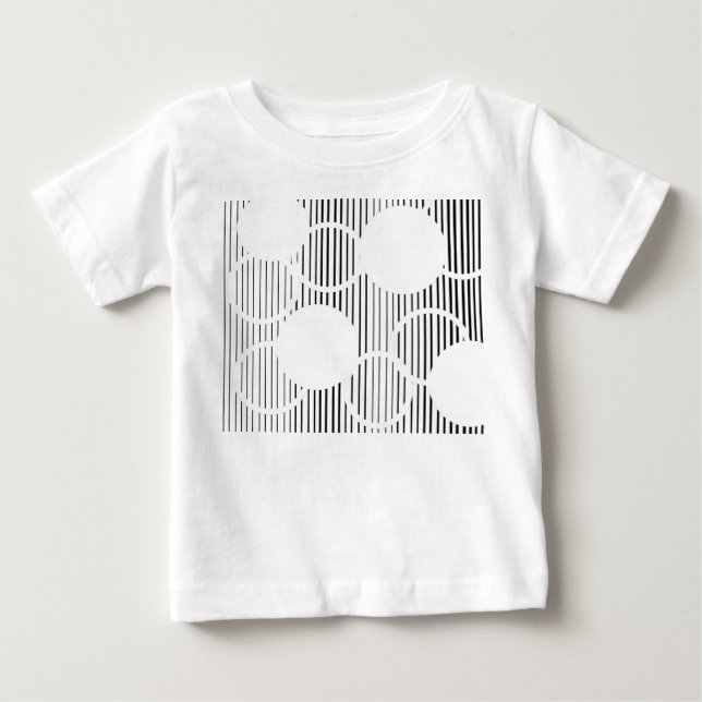Lined Hexagons  Baby T-Shirt (Front)