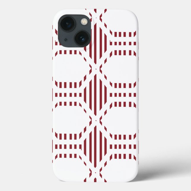 Lined Hexagons  Case-Mate iPhone Case (Back)