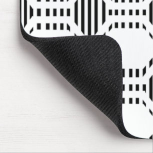 Lined Hexagons  Mouse Mat