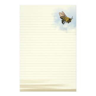 Honey Bee Custom Stationery, Honey Bee Stationery Templates