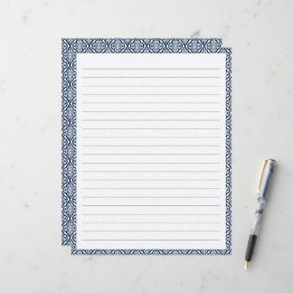 Lined Letter Writing Stationery Paper