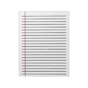 Lined Notepad