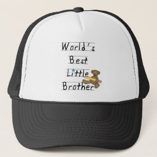 Lined Paper World's Best Little Brother Trucker Hat