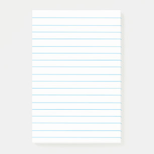 Lined School Notebook Paper  Post-it Notes