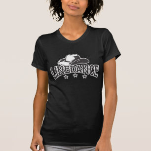 Linedancing Hat Line Dancer Country Music Lover T-Shirt