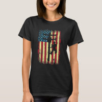 Lineman American Flag Electric Cable Lineman