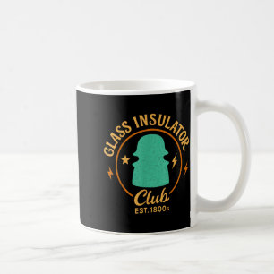 Lineman Collector Antique Insulator Gl Insulator C Coffee Mug