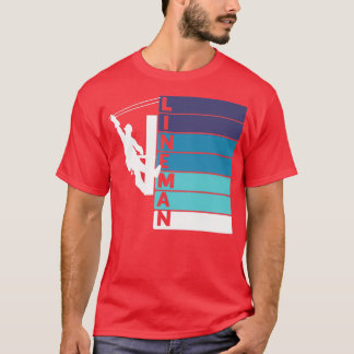 Lineman Electricity Electrician Upper Line Electro T-Shirt