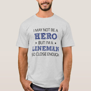 Lineman Humour Novelty T-Shirt