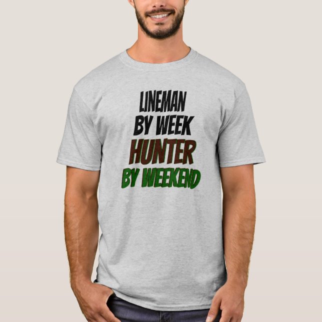 Lineman Hunter T-Shirt (Front)