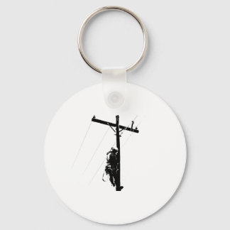 Lineman Keychain