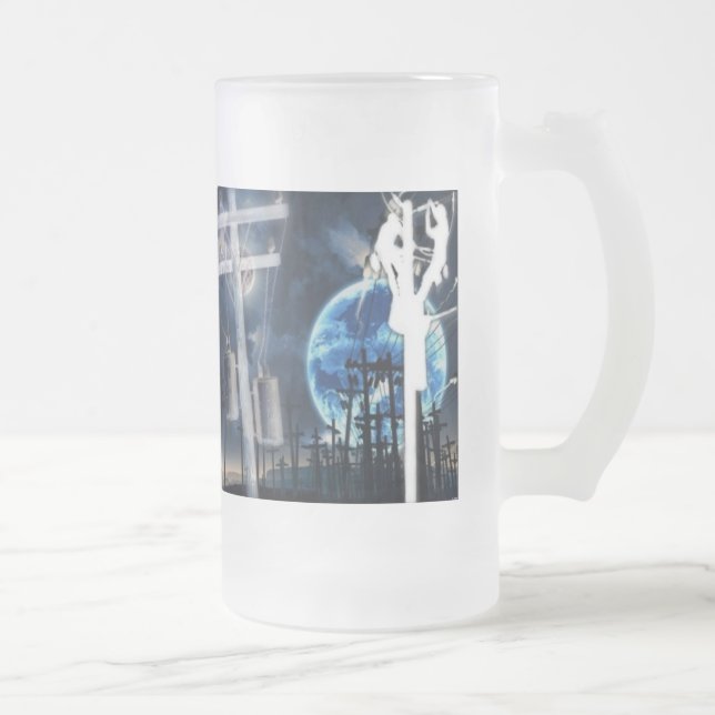 Lineman's Frosted Beer Mug (Right)