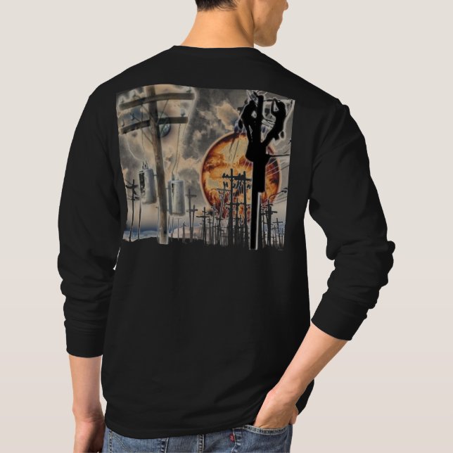 Lineman's Long Sleeve Shirt (Back)