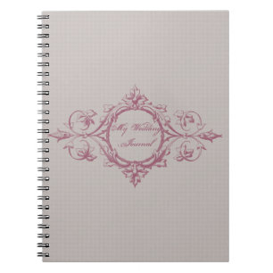 Linen and Cinnamon Wedding Journal