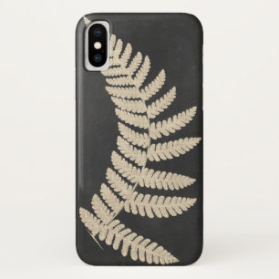 Linen Fern iPhone X Case