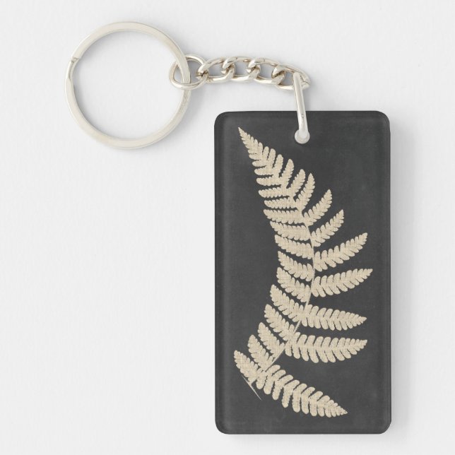Linen Fern Key Ring (Front)