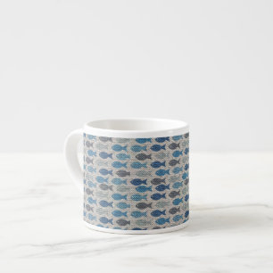 Linen Fish Espresso Cup